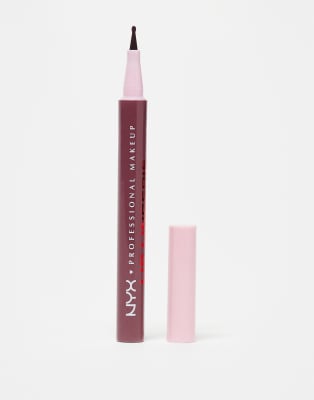 NYX Professional Makeup - Lip Lingerie Lip Liner Stain - Lippenkonturenstift - Hot & Heavy-Lila