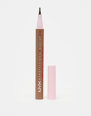 NYX Professional Makeup Lip Lingerie Lip Liner Stain- Steamy Spice-Brown