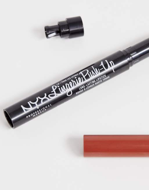 NYX Professional Makeup – Lip Lingerie – Mat læbestift i nuancen Seduction, 3 af 4