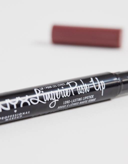 NYX Professional Makeup – Lip Lingerie – Matowa pomadka do ust – Embellishment, 3 z 4