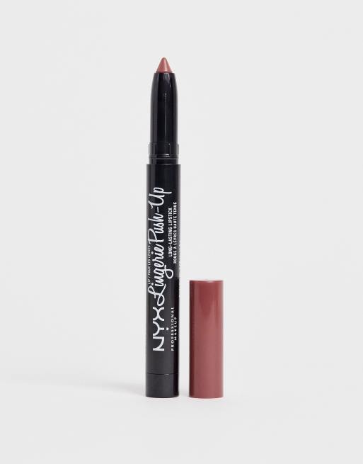 NYX Professional Makeup – Lip Lingerie – Matowa pomadka do ust w odcieniu brązowym – French Maid
