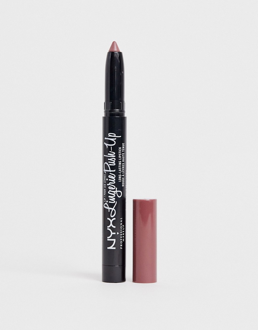 NYX Professional Makeup Lip Lingerie Matte Lipstick - Embellishment-Red