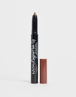 NYX Professional Makeup NYX Professional Makeup Lip Lingerie Matte Lipstick - Teddy-No colour