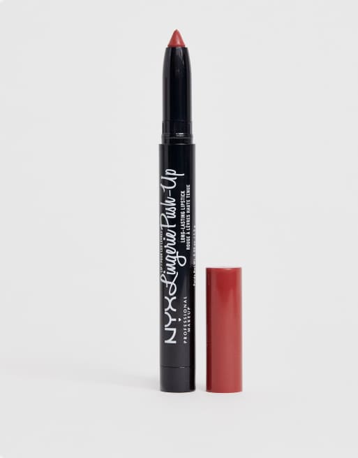 NYX Professional Makeup Lip Lingerie Push-Up Long-Lasting Lipstick, Exotic