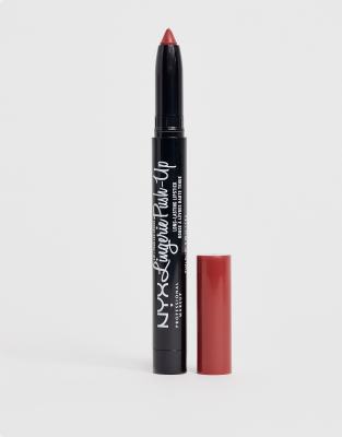 Nyx Professional Makeup Lip Lingerie Matter Roter Lippenstift Exotic Ccytem Morelos