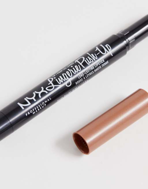 NYX Professional Makeup - Lip Lingerie - Rouge à lèvres mat - Corset, 3 de 4