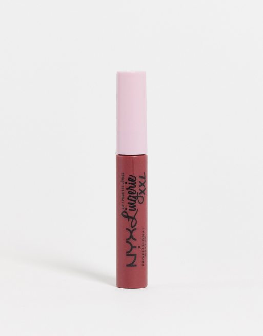 NYX Professional Makeup – Lip Lingerie XXL – Matowa pomadka w płynie – Strip & Tease