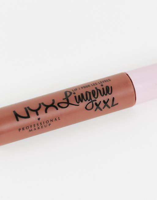 NYX Professional Makeup Lip Lingerie XXL Matte Liquid Lipstick - Hot Caramelo, 3 of 4