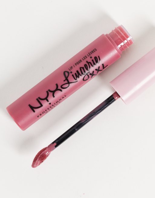 NYX Professional Makeup Lip Lingerie XXL Matte Liquid Lipstick - MaXX Out, 3 of 4
