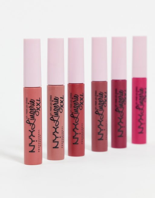 NYX Professional Makeup - Lip Lingerie XXL Matte Liquid Lipstick - Strip'd Down, 3 af 4