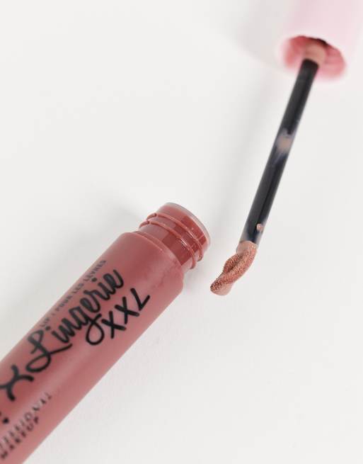 NYX Professional Makeup – Lip Lingerie XXL – Matter, flüssiger Lippenstift – Unhooked, 3 von 4