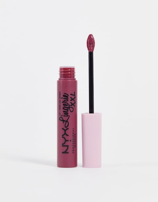NYX Professional Makeup - Lip Lingerie XXL - Rouge à Lèvres Liquide Mat - Bust-ed, 2 de 4