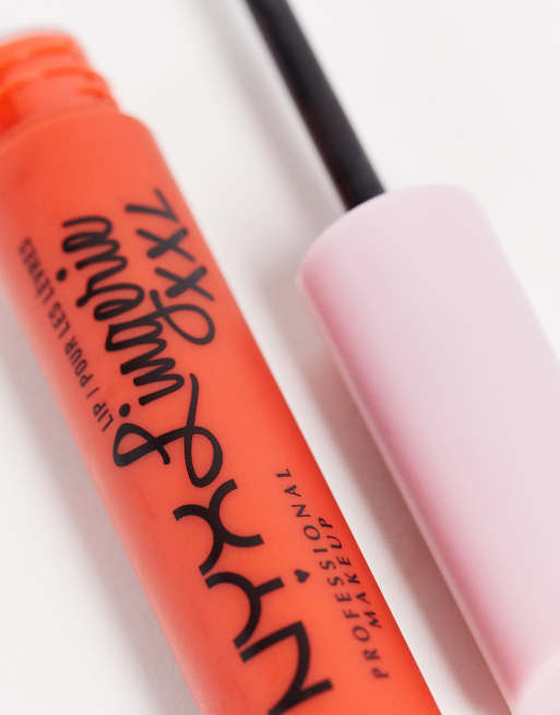 NYX Professional Makeup - Lip Lingerie XXL - Rouge à Lèvres Liquide Mat - Getting Caliente, 4 de 4