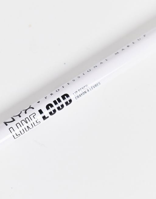 NYX Professional Makeup Longwear Line Loud Matte Lip Liner - Gimme Drama, 3 of 4