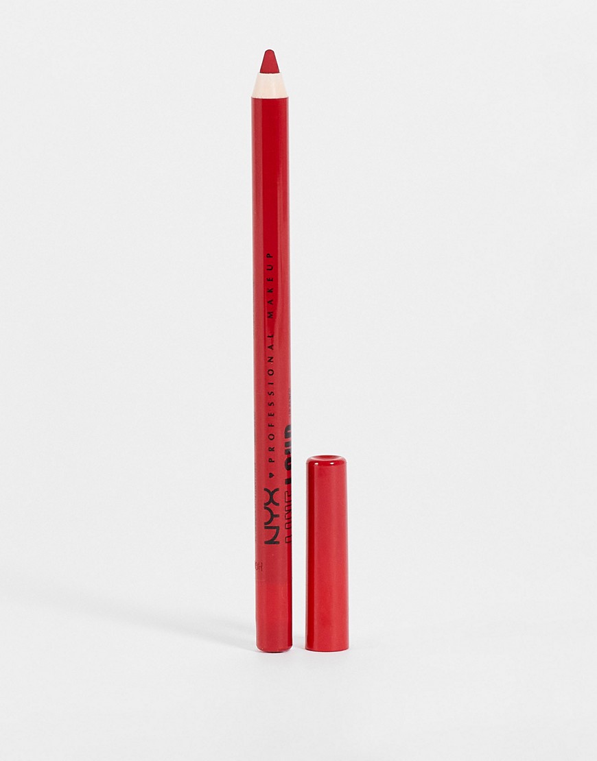 NYX Professional Makeup Longwear Line Loud Matte Lip Liner - On A Mission-Red