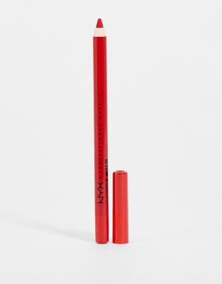 nyx lip liner red