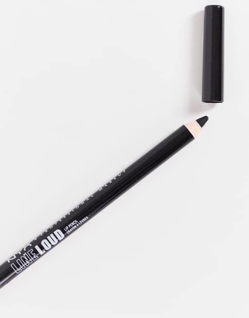 NYX Professional Makeup - Longwear Line Loud - Matte lipliner in kleur 'Evil Genius', 4 van 4