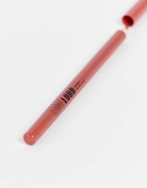 NYX Professional Makeup – Longwear Line Loud – Matter Lippenkonturenstift in der Farbe Ambition Statement, 4 von 4