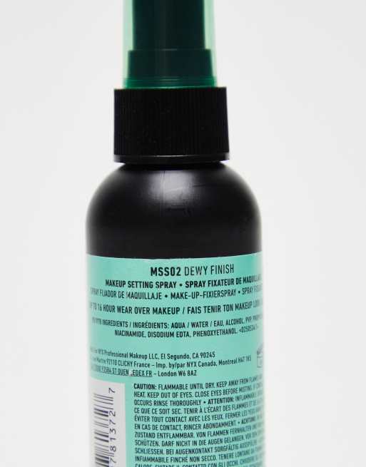 NYX Professional Makeup Makeup Setting Spray - Dewy, 2 of 4
