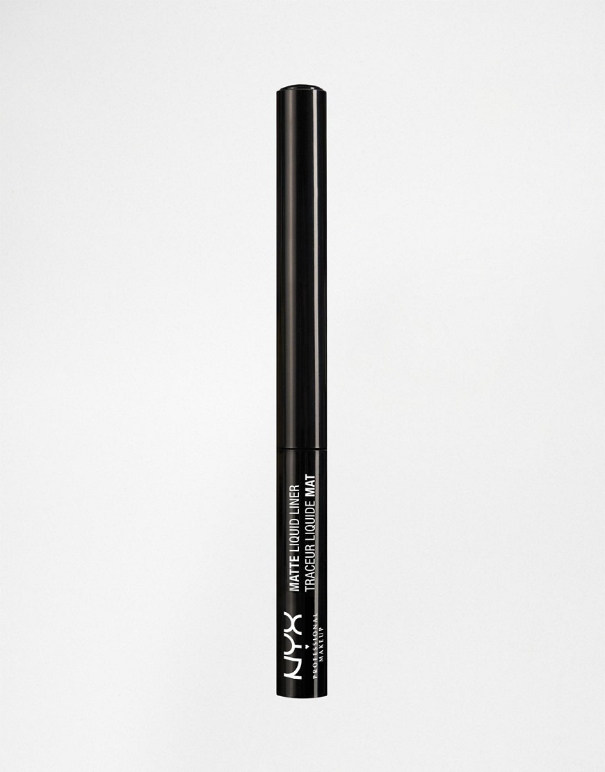 NYX Professional Makeup - Mat vloeibare liner-Zwart