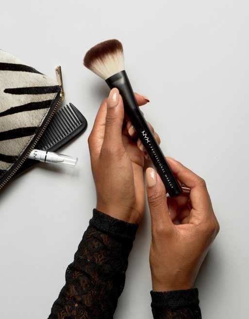NYX Professional Makeup – Pędzel do pudru, 4 z 4