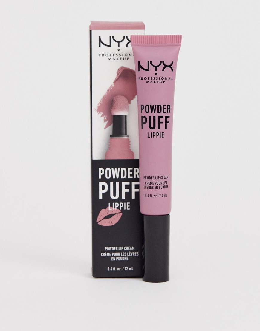 NYX Professional Makeup - Poeder Puff Lippie Powder, Lippencrème - Will Power-Paars