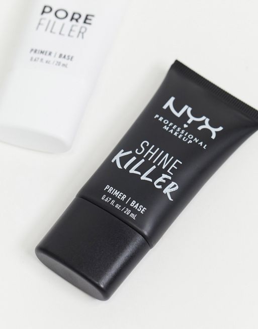 NYX Professional Makeup Mattifying Charcoal Infused Shine Killer primer  viso 20 ml