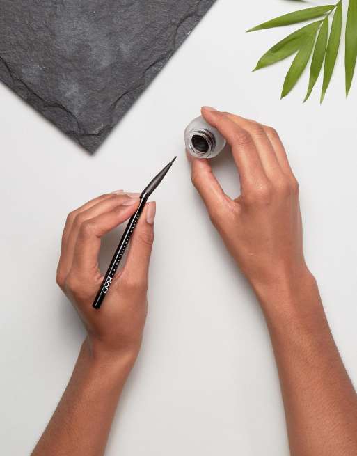 NYX Professional Makeup - Pro Angled eyeliner-borste, 4 av 4