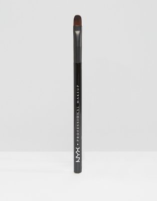 NYX Professional Makeup - Professionelle, flache Detail-Bürste-Keine Farbe