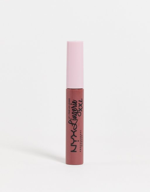 NYX Professional Makeup - Rossetto liquido opaco Lip Lingerie XXL tonalità Unhooked