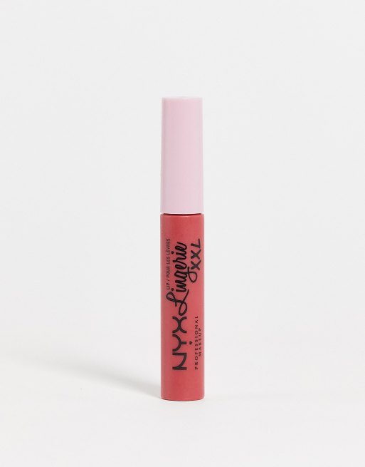 NYX Professional Makeup - Rossetto liquido opaco Lip Lingerie XXL tonalità Warm Up