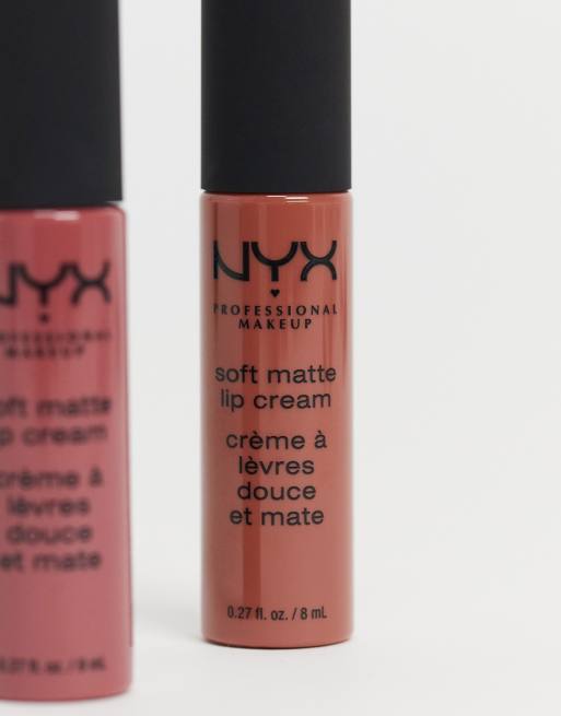 NYX Professional Makeup - Rouge à lèvres crème mat doux - Leon, 4 de 4