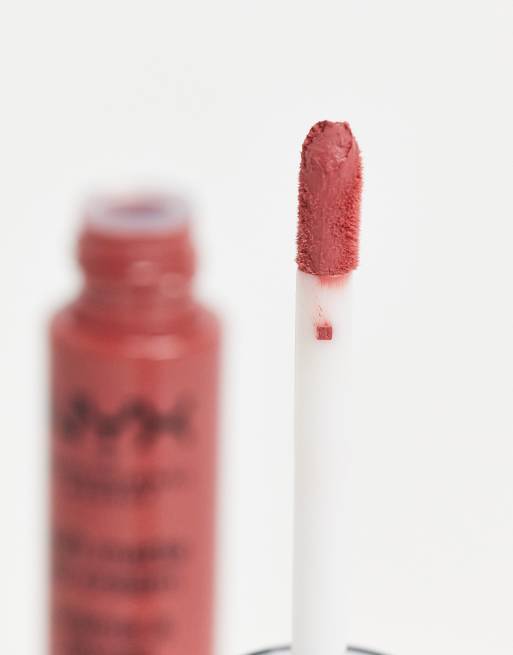NYX Professional Makeup - Rouge à lèvres crème mat doux - Shanghai, 2 de 4