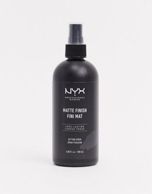 NYX Professional Makeup Setting Spray - Matte Finish/ Longlasting Maxi Size - ASOS Price Checker