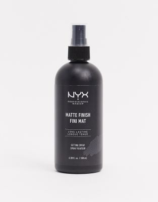 NYX Professional Makeup Setting Spray - Matte Finish/ Longlasting Maxi Size-Clear