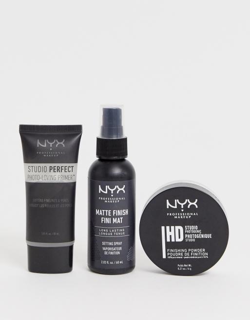 NYX Professional Makeup Setting Spray Powder and Primer set- SAVE 20%