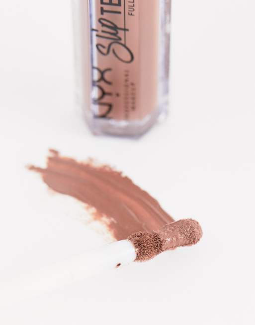 NYX Professional Makeup – Slip Tease Full Color Lip – Läppglans i Latte, 3 av 4