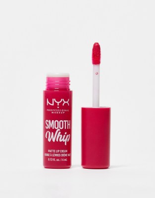 NYX Professional Makeup - Smooth Whip - Matte Lippencreme - Pillow Fight-Rosa