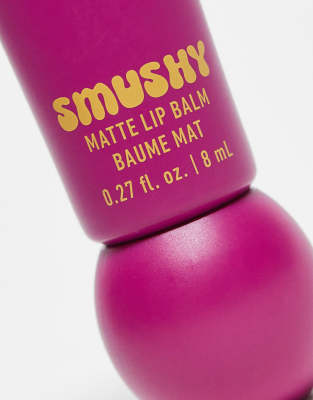 Nyx Professional Makeup Smushy Matte Lip Balm - Silly Sippin-purple In Purple