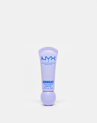 Nyx Professional Makeup Smushy Matte Lip Balm - Sugar Smush-clear In Transparent