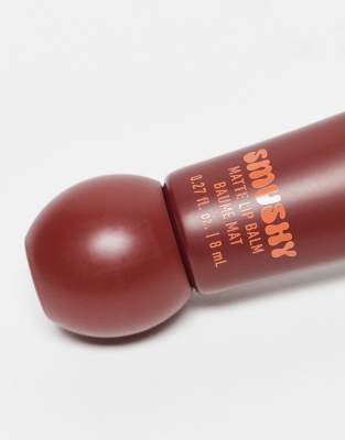 Nyx Professional Makeup Smushy Matte Lip Balm - Swipe 2 Smooth-brown In Brown