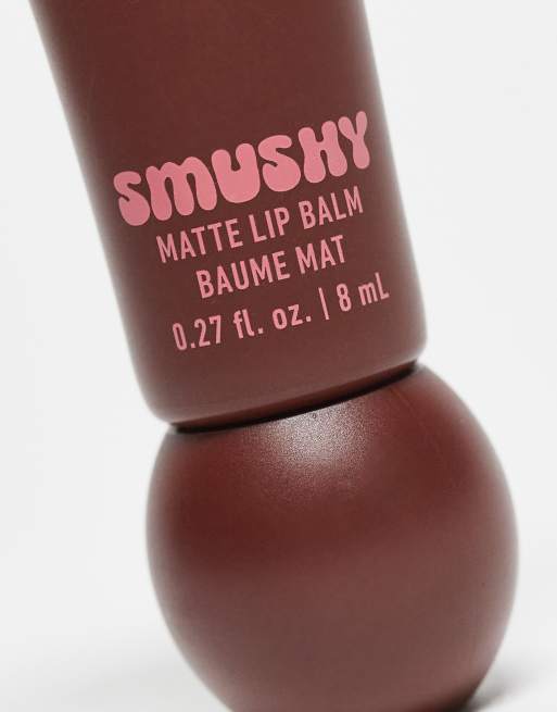NYX Professional Makeup - Smushy Matte Lippenbalsem in Smudge Fudge, 2 van 4
