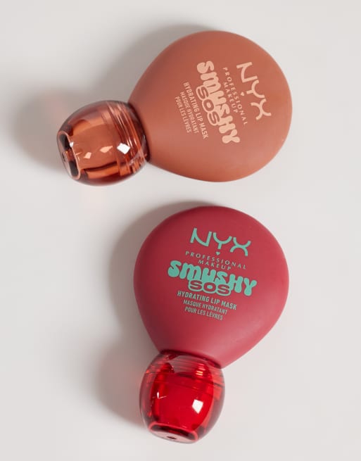 NYX Professional Makeup Smushy SOS duo de masques hydratants pour les lèvres -25 %, 3 de 4