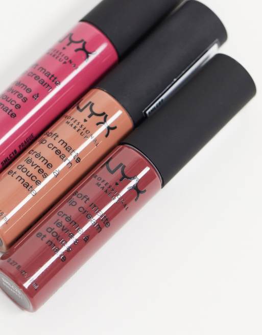 NYX Professional Makeup – Soft Matte Lip Cream – Budapest – Matt läppglans, 4 av 4
