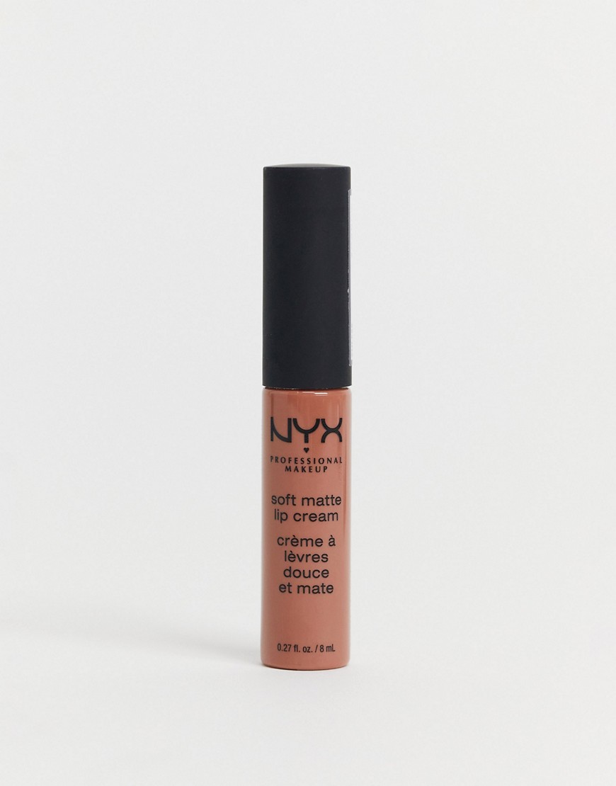 NYX Professional Makeup Soft Matte Lip Cream Lipstick - Abu Dhabi-Pink
