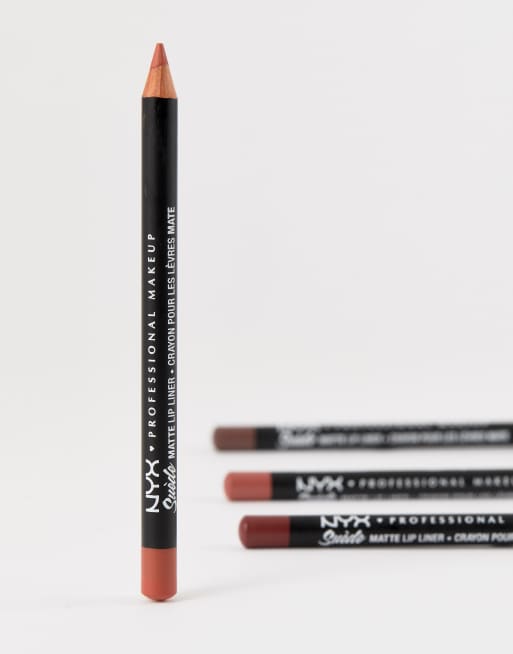 NYX Professional Makeup – Suede – Matowa konturówka do ust – Peach Dont Kill Me, 4 z 4