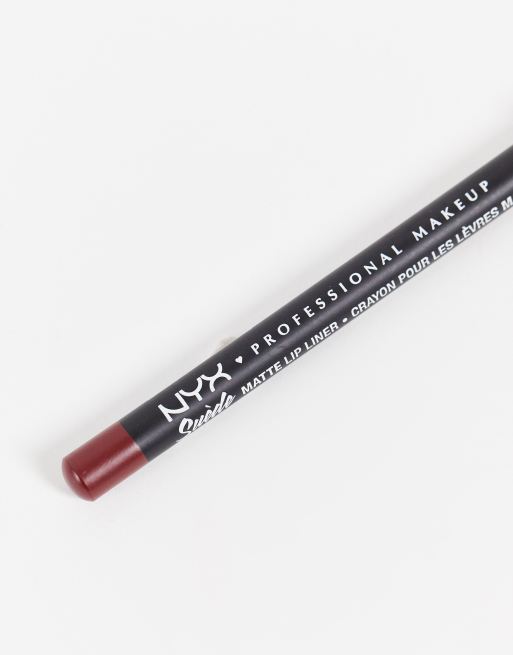 NYX Professional Makeup – Suede Matte Lip Liner – Matowa konturówka do ust – Alabama, 3 z 4