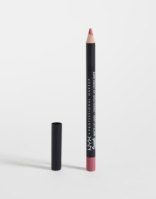 NYX Professional Makeup – Suede Matte Lip Liner – Matt läppenna – Cannes, 4 av 4