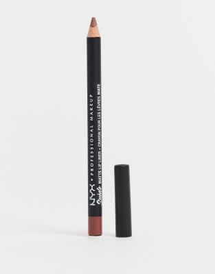 NYX Professional Makeup Suede Matte Lip Liner - Sandstorm | ASOS