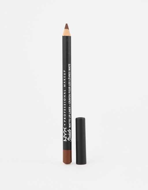 NYX Professional Makeup Suede Matte Lip Liners - Cold Brew